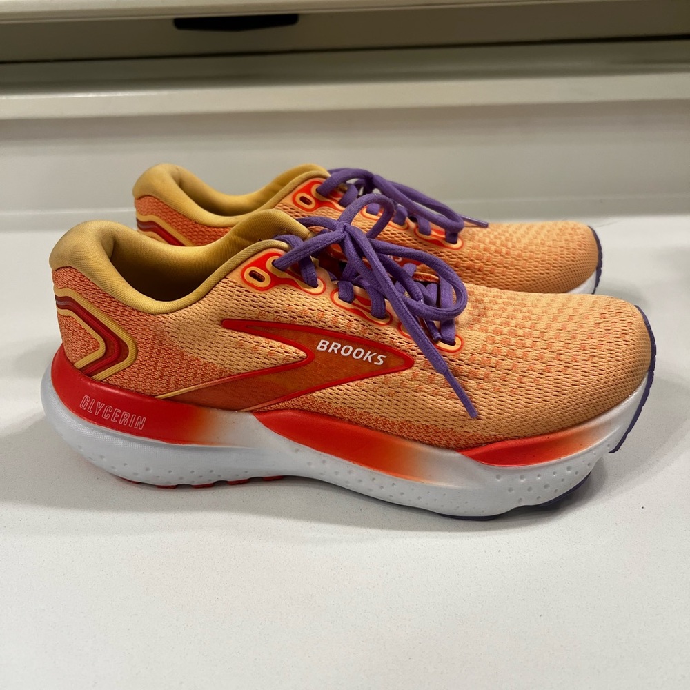 Brooks Women's Glycerin orange Running Shoes